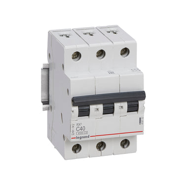 RX³ MCB automatsikring C40 3pol 3M 4500A - 1