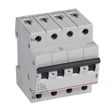 RX³ MCB automatsikring C32 3pol+nul 4M 4500A - 1