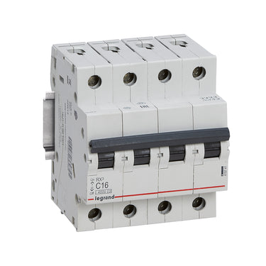 RX³ MCB automatsikring C16 4pol 4M 4500A - 1