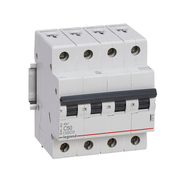 RX³ MCB automatsikring C50 4pol 4M 4500A - 1