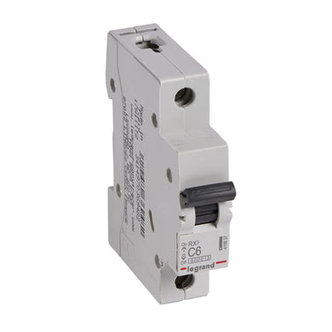 RX³ MCB automatsikring C6 1pol 1M 6000A - 1