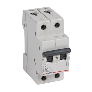 RX³ MCB automatsikring C40 2pol 2M 6000A - 1