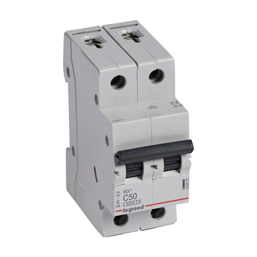 RX³ MCB automatsikring C50 2pol 2M 6000A - 1