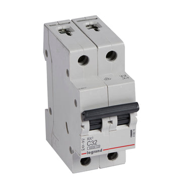 RX³ MCB automatsikring C63 2pol 2M 6000A - 1