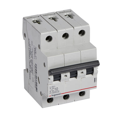 RX³ MCB automatsikring C10 3pol 3M 6000A - 1