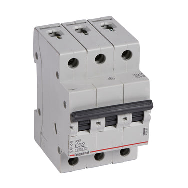 RX³ MCB automatsikring C32 3pol 3M 6000A - 1