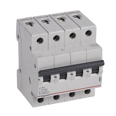 RX³ MCB automatsikring C10 4pol 4M 6000A - 1