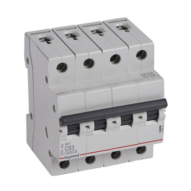 RX³ MCB automatsikring C63 4pol 4M 6000A - 1