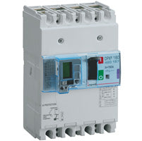 DPX³ 160 maksimalafbryder termo + jordfejl 4pol 160A 50KA - 1