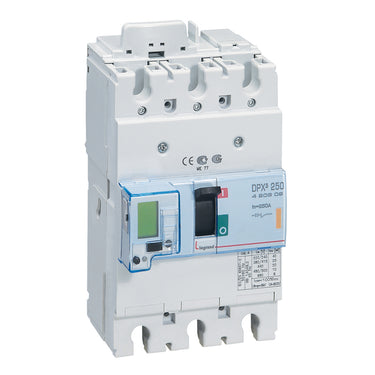 DPX³ 250 maksimalafbryder elektronisk 3pol 250A 25KA - 1