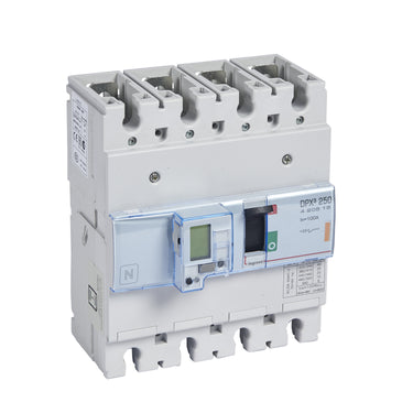DPX³ 250 maksimalafbryder elektronisk 4pol 100A 25KA - 1