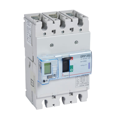 DPX³ 250 maksimalafbryder elektronisk 3pol 100A 50KA - 1