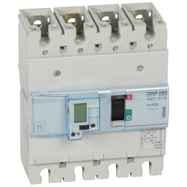 DPX³ 250 maksimalafbryder elektronisk 4pol 40A 50KA - 1
