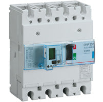 DPX³ 250 maksimalafbryder elektronisk + jordfejl 4pol 250A 70KA - 1