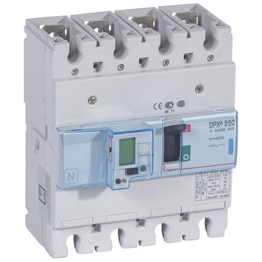 DPX³ 250 maksimalafbryder elektronisk 4pol 40A 70KA - 1