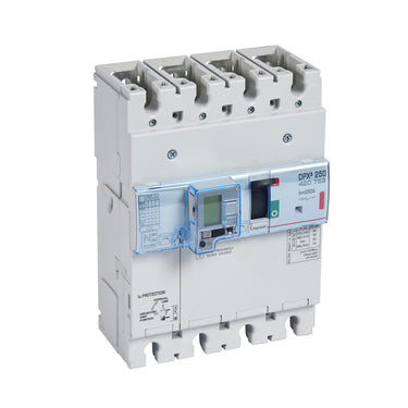 DPX³ 250 maksimalafbryder + jordfejl 3pol+N/2 250A 36KA - 1