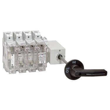 SPX-D 160 sikrings base for håndtag 3 polet + Nul NH00 - 1