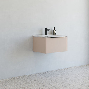 Dansani Mido møbelpakke 61 cm 1 sk vask glat sand mat - 1