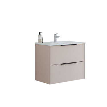 Dansani Mido møbelpakke 81 cm 2 sk vask glat sand - 1