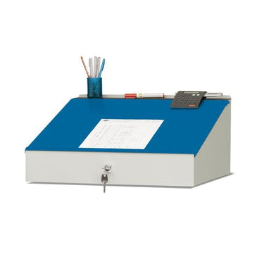 Blika skrivepult SP-1 for VS-1.2 og VS-2.2 RAL 7035/5017 - 1