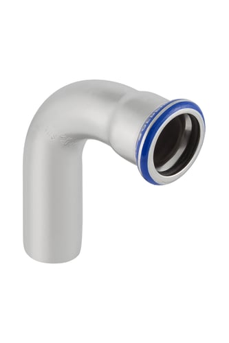Geberit Mapress bøjning rf 90° 35mm muffe/nippel - 1