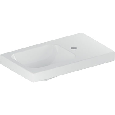 Geberit iCon Light håndvask t/møbel 530 x 310 mm hvid porcelæn - 1