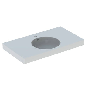 Geberit Preciosa II håndvask 900x500x165mm t/bolte hvid porcelæn KeraTect 635164030 - 1
