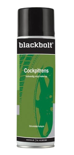 blackbolt cockpitrens indvendig 500 ml - 1