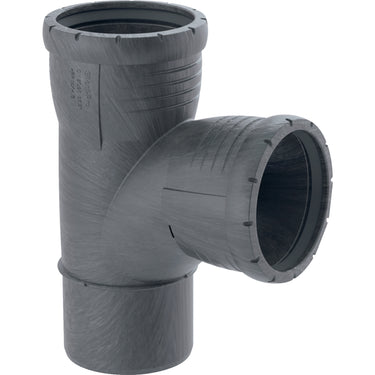 Geberit Silent Pro PP MX grenrør 87,5° 110/110mm stikmf - 1