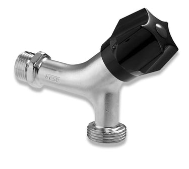 Frese 1/2" x 3/4" aftapventil med nippel og kontra - 1