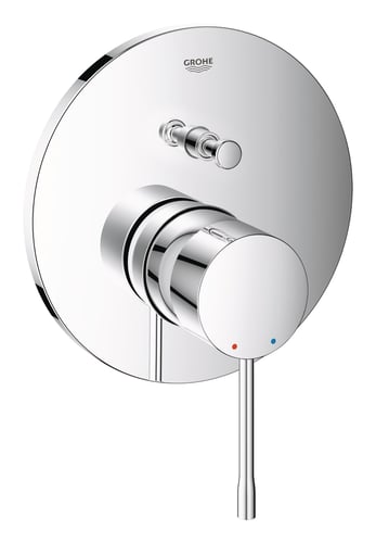 GROHE Essence New etgrebsbatteri Ø158 mm x 136 mm t/kar/br forkr messing - 1