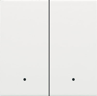Tangent til smart 2-tryk med linse white coated - 1