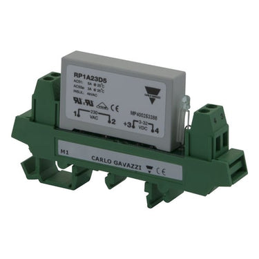 DC SSR-relæer 60 VDC 8 ADC 4-32 VDC Med sokkel - 1