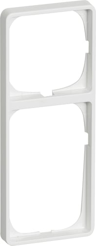 FUGA ramme Baseline 50 2,5 modul hvid - 1