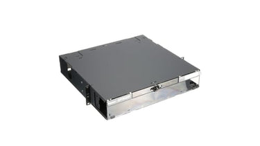 19" Fiberboks for 8x modul (FAP) 2U sort - 1