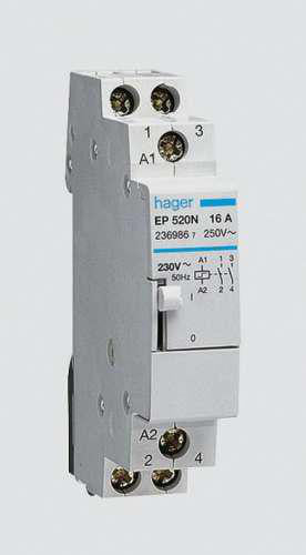 Kiprelæ 16A 250V 2sl sp 230V - 1