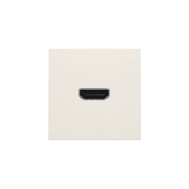 HDMI udtag med terminaler for ledningsmontering white - 1