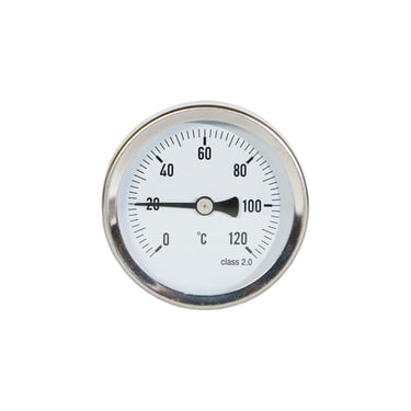 Skivetermometer Ø63 1/2" x 45 mm 0-60°C - 1