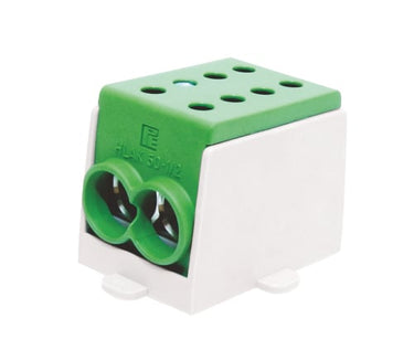 HLAK Klemme 70-1/2 M2 Grøn AL/CU - 1