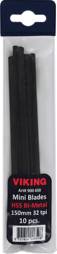 Klinge junior VIKING 150 mm HSS BI-METAL 32 TPI 10 stk - 1
