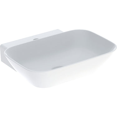 Geberit ONE håndvask 50 x 42,5 cm m/hanehul hvid/KeraTect - 1