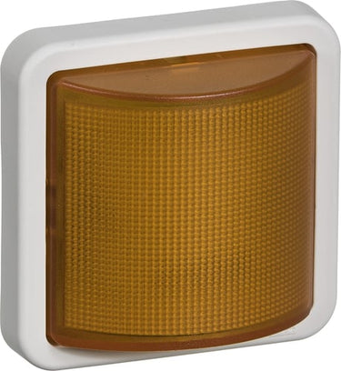 OPUS 74 indsats signallampe LED 230 V konstant/blink gul - 1
