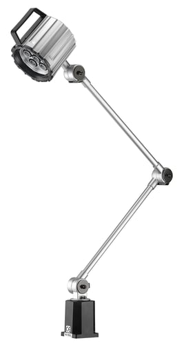 WRKPRO LED Maskinlys "HYDRA X" med 400x400 mm arm AC 100V-240V - 1