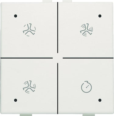 Ventilationstryk med LED white NHC - 1