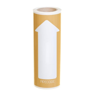 Pipecode rørmærke lysbrun nr. 30 80 mm x 5 m - 1
