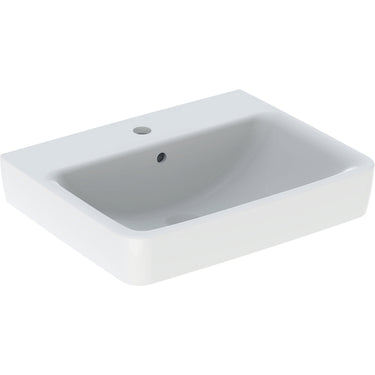 Geberit Renova Plan håndvask 550 x 440 x 180 mm hvid porcelæn - 1