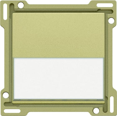 Tangent enkelt med tekstfelt gold coated - 1