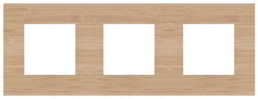 Ramme 3-modul Pure bamboo - 1