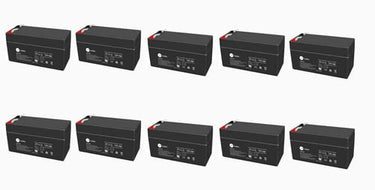 Blybatteri 12V-1,3AH 97X43X52 10-pak - 1