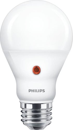 Philips LED Dag/nat-sensor 60W A60 E27 827 Mat SRT4 - 1